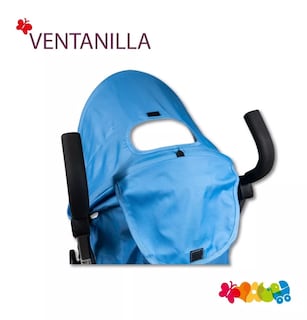 Foto 4 | Carriola de Bastón para Bebé Trendy Kids Cross Azul Reclinable