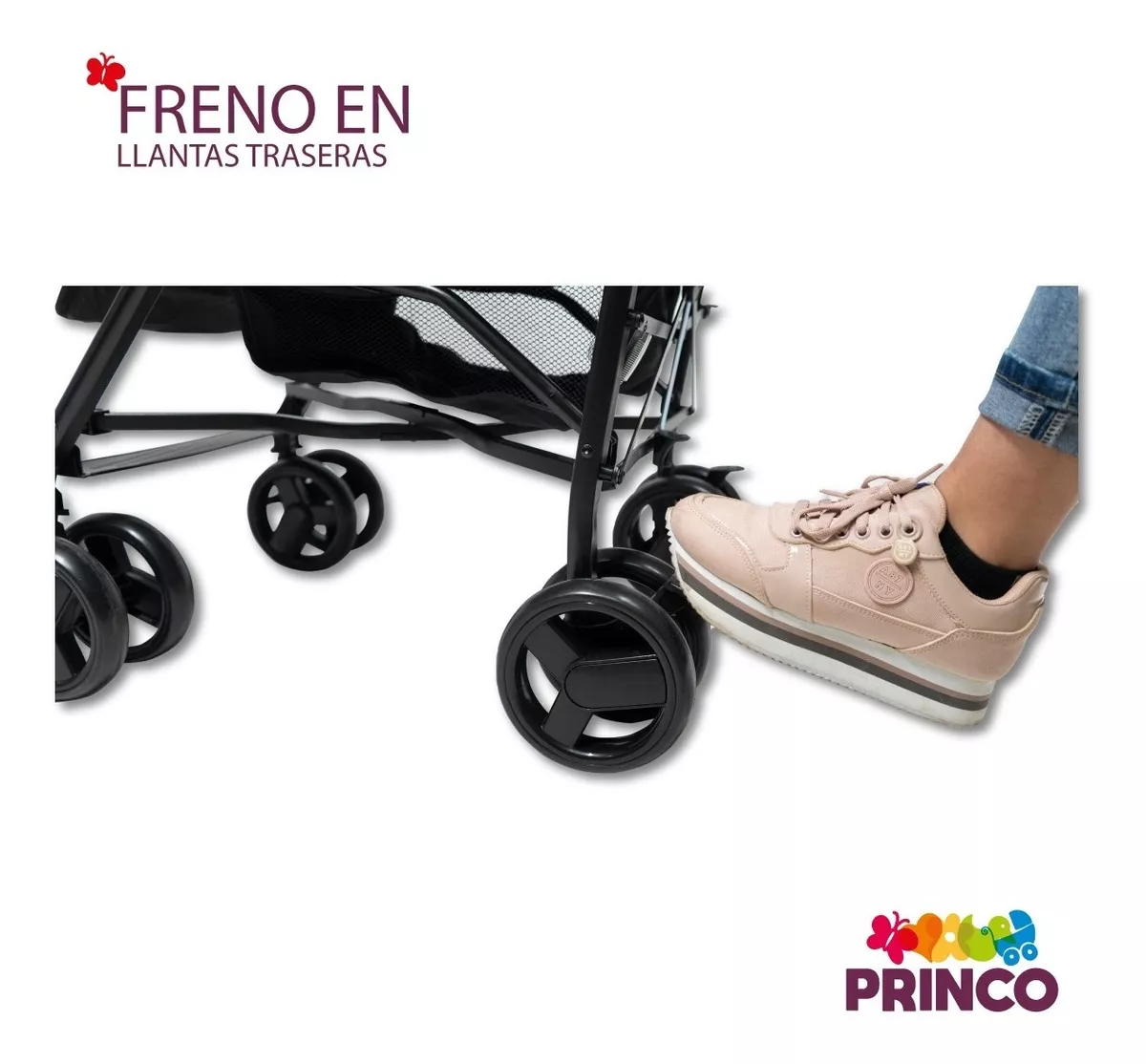 Foto 5 | Carriola de Bastón Trendy Kids Cross Reclinable