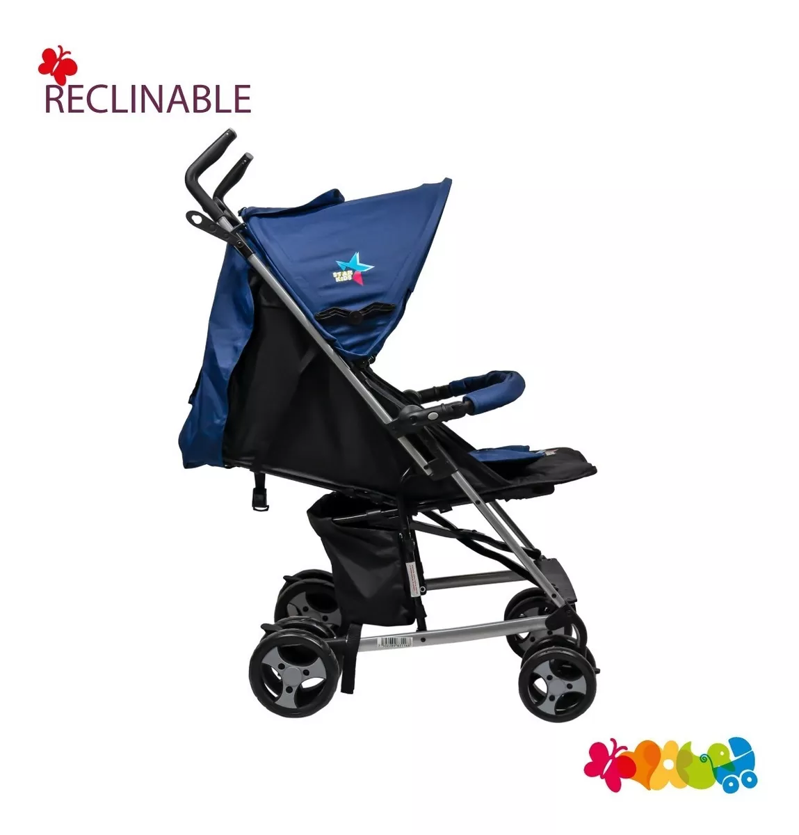 Foto 2 | Carriola Starkids Azul Reclinable para Bebé