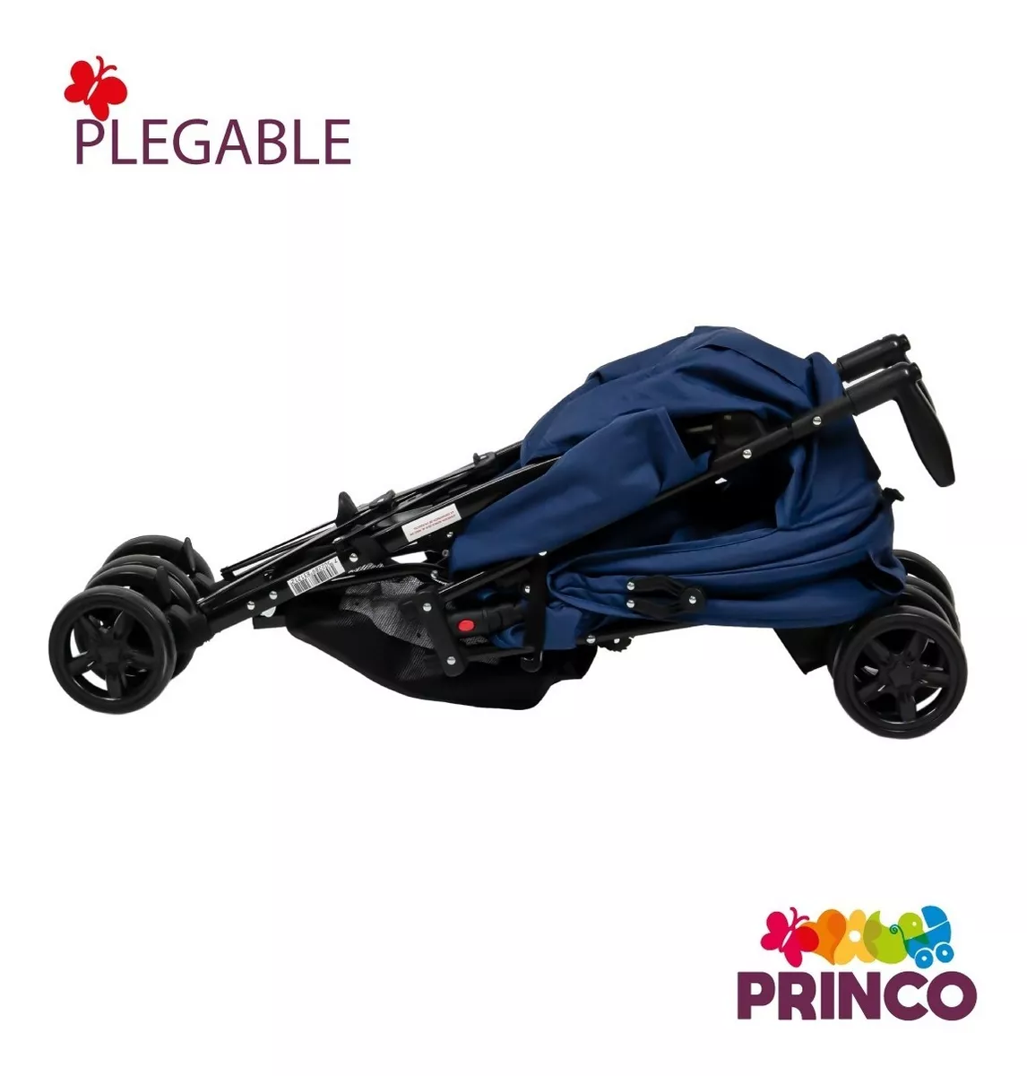 Foto 7 | Carriola Starkids Azul Reclinable para Bebé