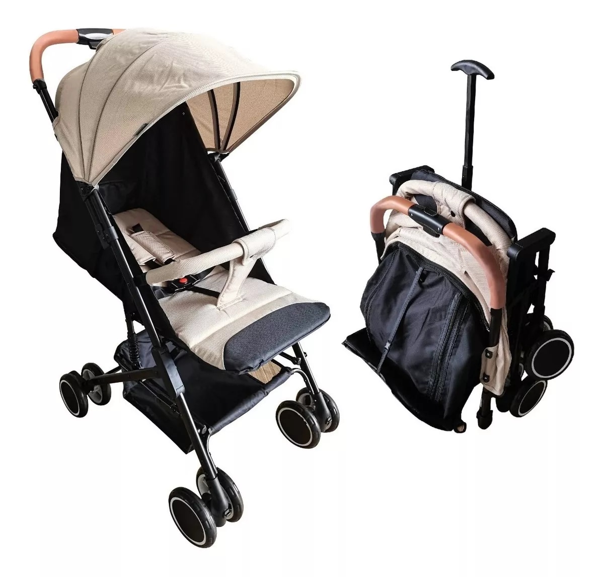 Carriola Prinsel Sprint Light Reclinable Con Bastón $2,196