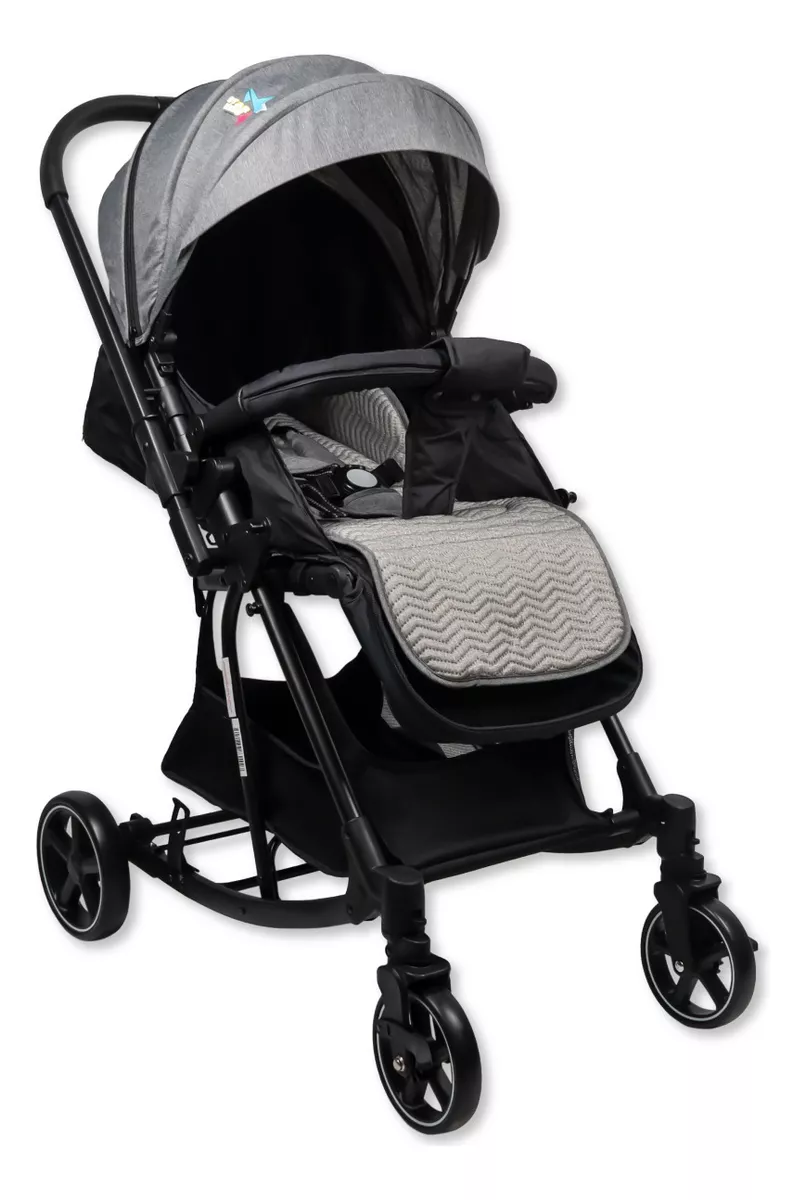 Foto 2 pulgar | Carriola para Bebé Starkids Naos Convertible a Mecedora