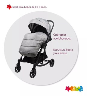 Foto 2 | Carriola para Bebé Starkids Naos Convertible a Mecedora