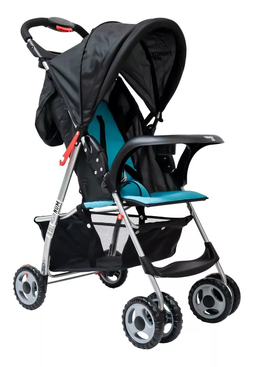 Carriola Trendy Kids Negra Reclinable