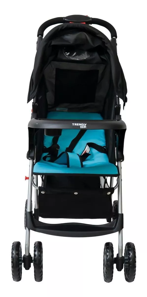 Foto 4 pulgar | Carriola Trendy Kids Negra Reclinable