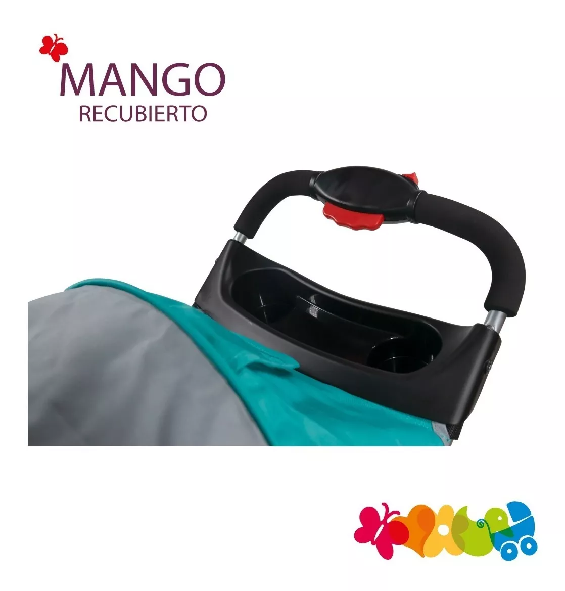 Foto 7 pulgar | Carriola Trendy Kids Jet Azul Reclinable con Canastilla