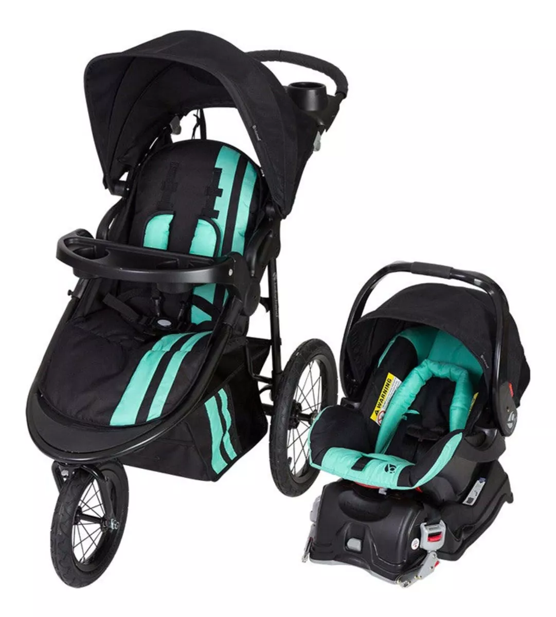 Foto 2 pulgar | Carriola Baby Trend Cityscape Jogger Portabebe Llantas Aire