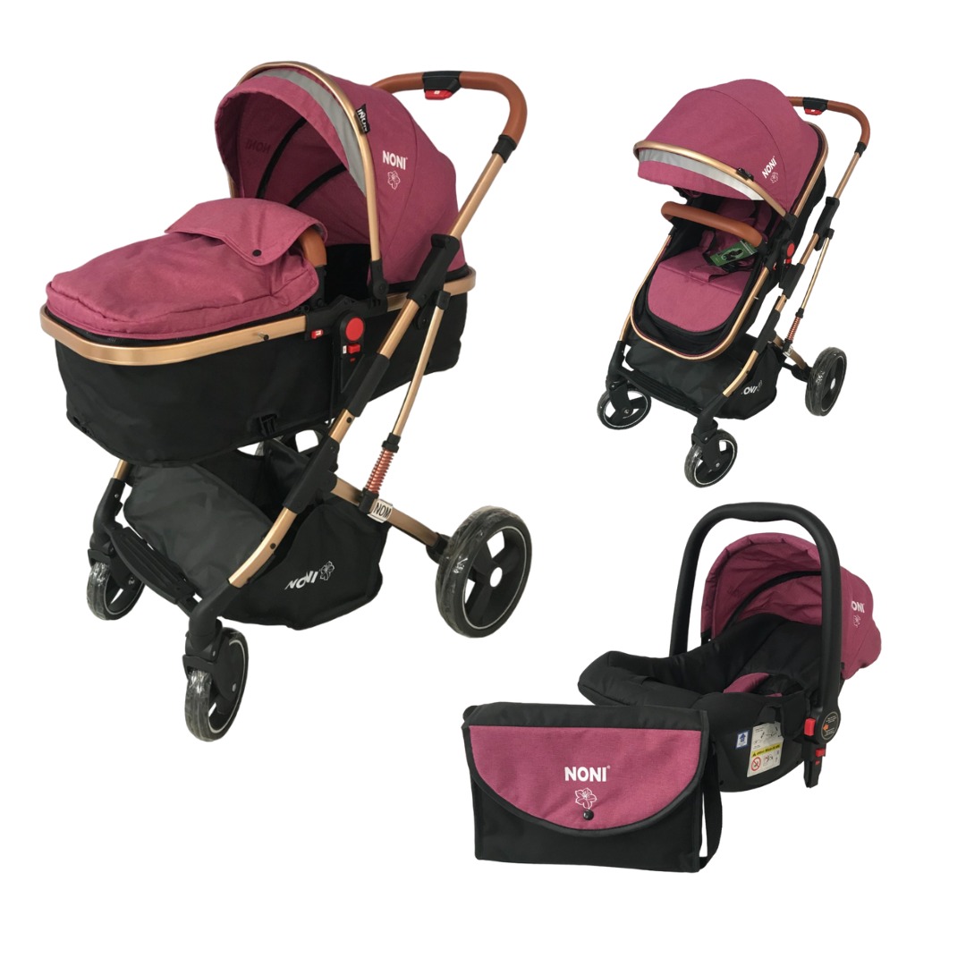 Carriola de Paseo Noni con Bolso y Porta Bebe