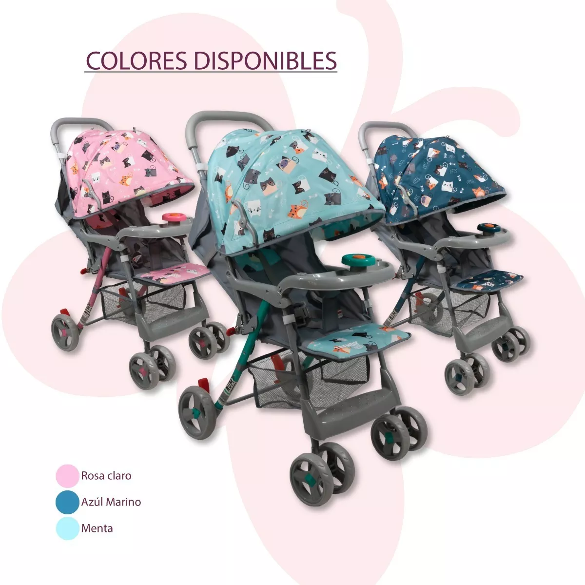 Foto 6 pulgar | Carriola Trendy Kids Happy Reclinable Ligera