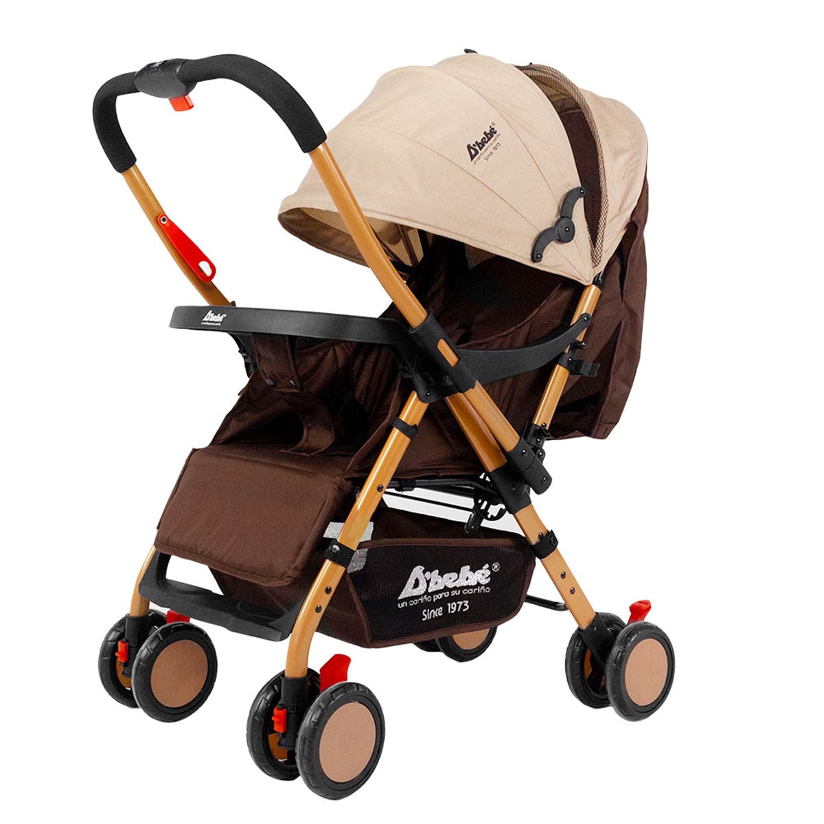 Carriola Reversible D'Bebé Baby BM Beige $1,379