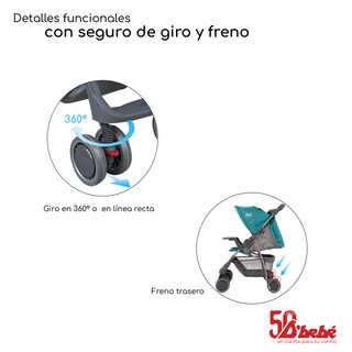 Foto 4 | Carriola D' bebé Citi Azul
