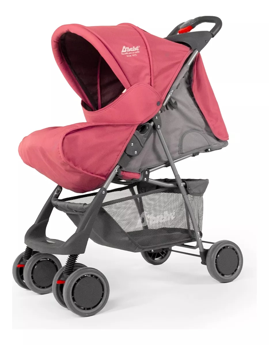 Carriola D Bebé Rosa Citi Reclinable Cubre Pies Ligera $1,499