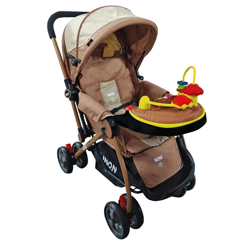 Foto 1 | Carriola Noni  555-p Angelin Baby con Charola Musical Café