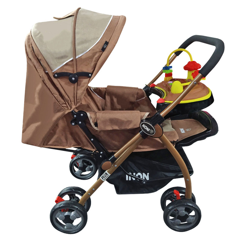 Foto 4 | Carriola Noni  555-p Angelin Baby con Charola Musical Café