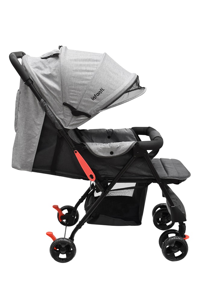 Foto 4 | Carriola Luppo Infanti Reclinable Gris