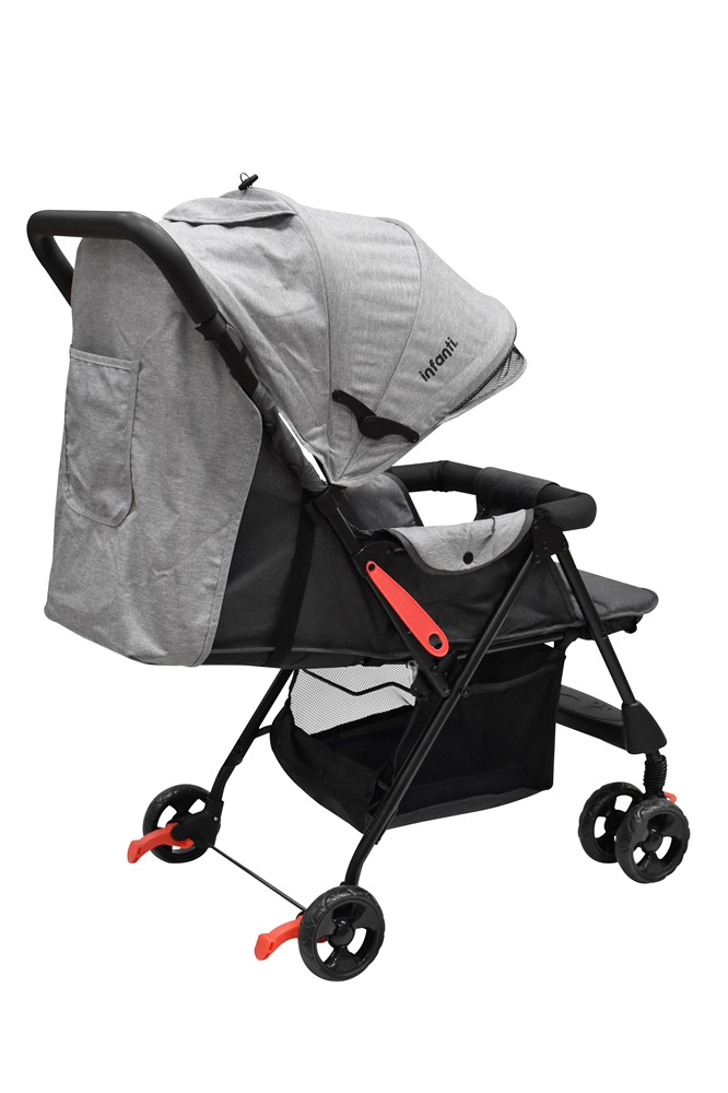 Foto 5 | Carriola Luppo Infanti Reclinable Gris