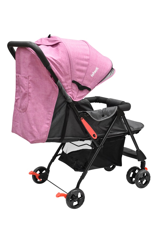 Foto 5 | Carriola Luppo Infanti Reclinable Rosa