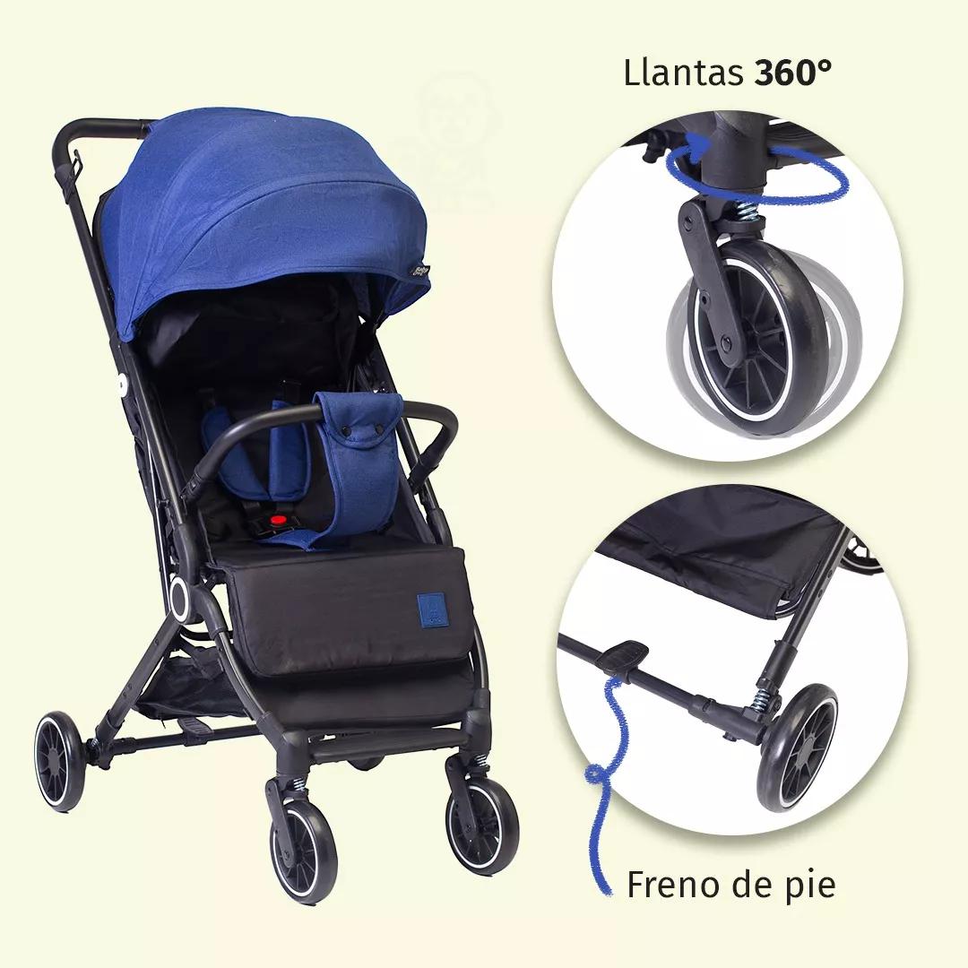 Foto 4 | Carriola Para Bebé Baby Owl X5 Uil Plegable