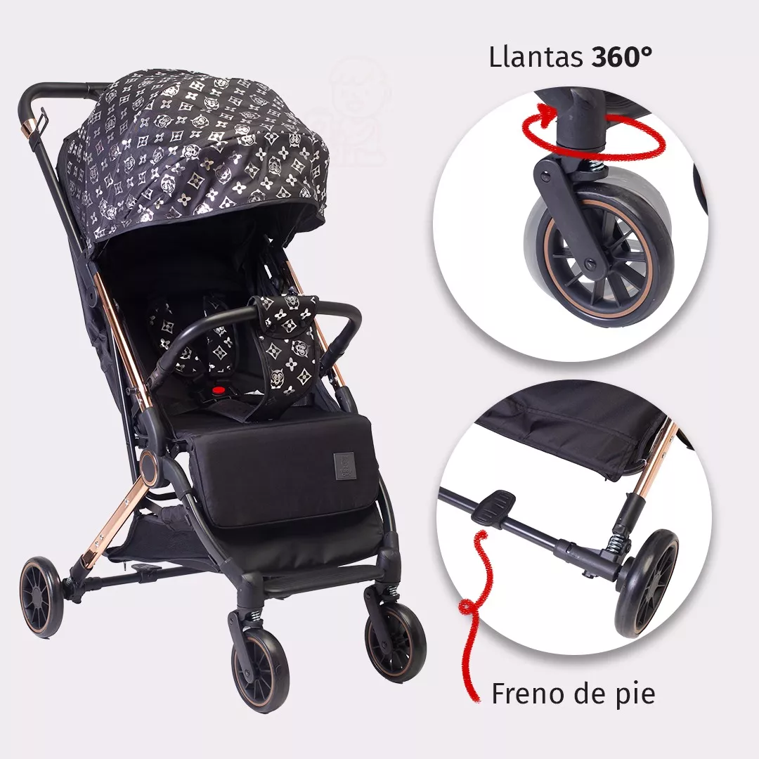 Foto 4 | Carriola Para Bebé Baby Owl X5 Uil Plegable