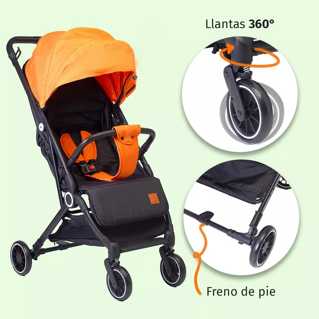 Foto 4 | Carriola Para Bebé Baby Owl X5 Uil Plegable