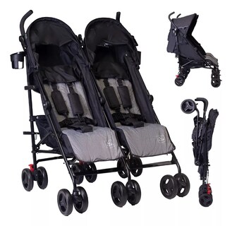 Foto 1 | Carriola De Bastón Doble Aeiou Bb82 Compacta Negro