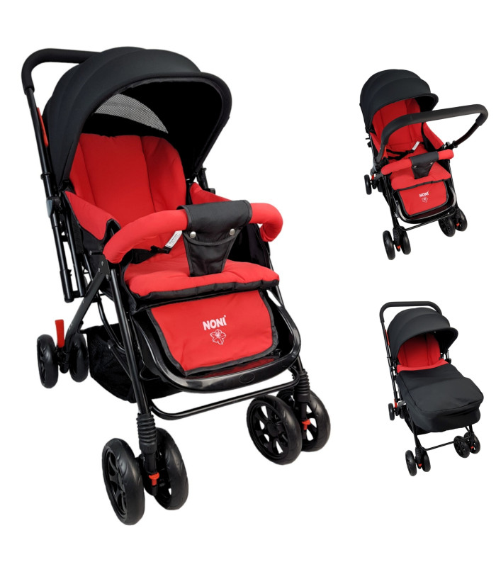 Carriola Para Bebe Asiento Con Posiciones, Reversible, Compacta