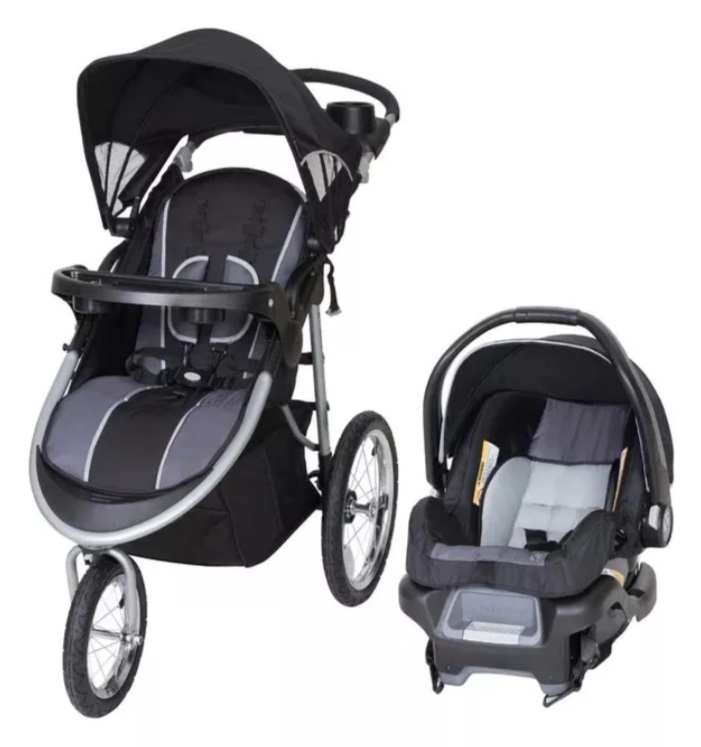 Foto 2 pulgar | Carriola para Bebé Baby Trend Pathway 35 Portabebe Para Auto Sprint Gris