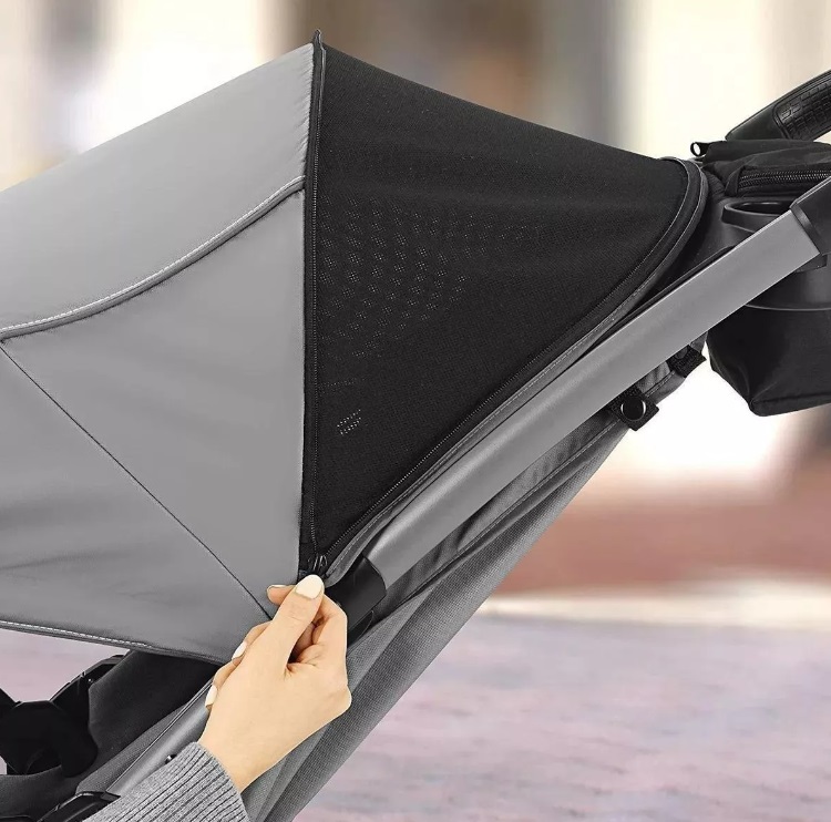 Foto 4 pulgar | Chicco Carriola Mini Bravo Portabebe Con Base Midnight