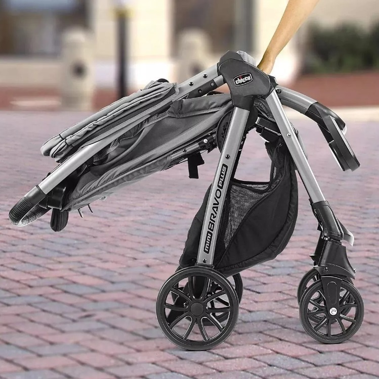Foto 6 | Chicco Carriola Mini Bravo Portabebe Con Base Midnight