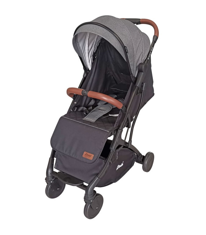 Carriola de Viaje Plegable 3 a 36 Meses Hasta 15 Kg Gris