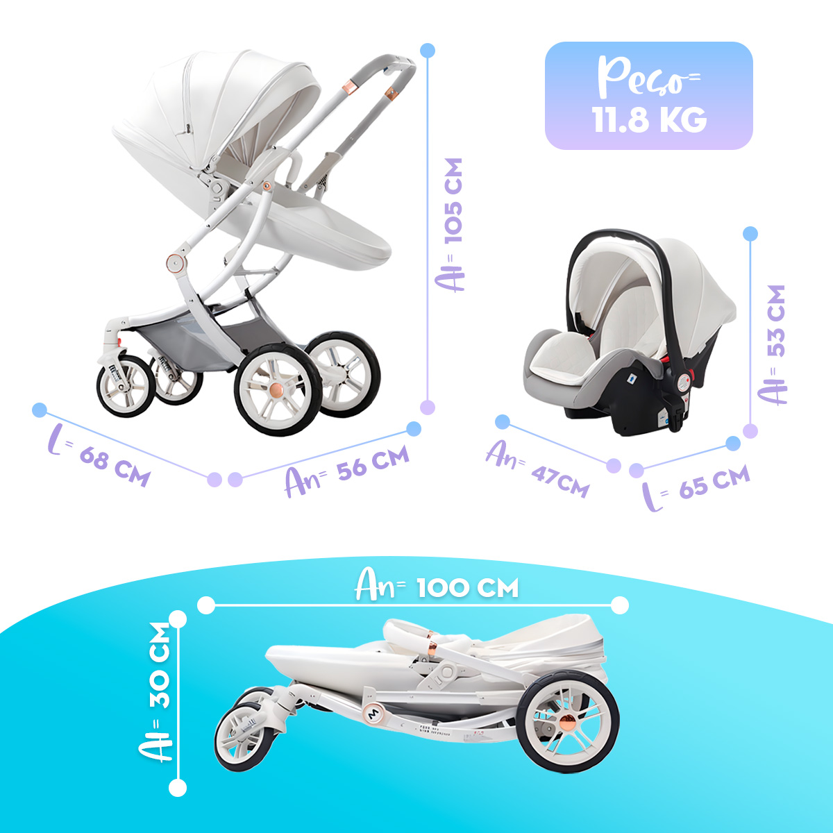 Foto 8 | Carriola Y Huevito Travel System Mima2 City