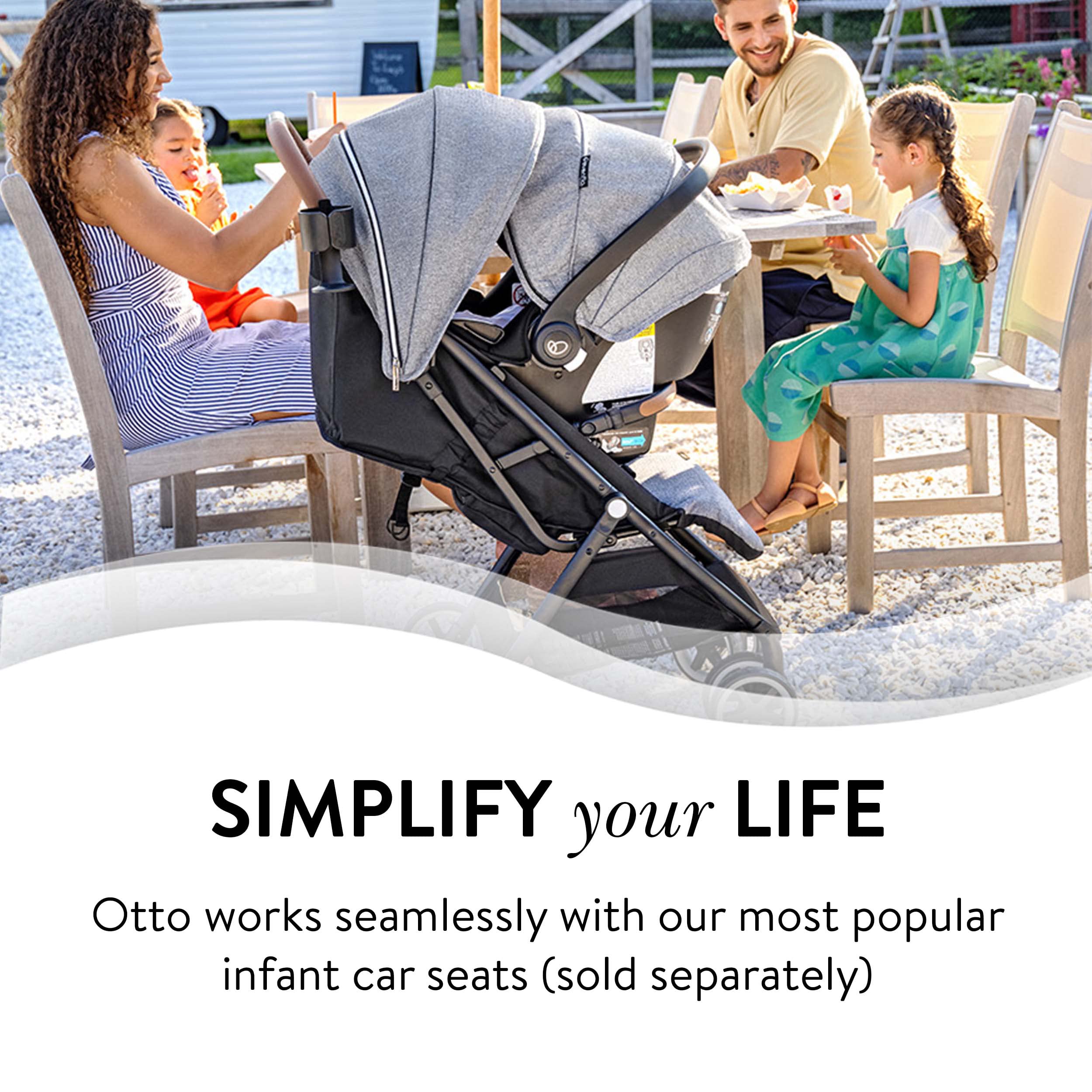 Foto 6 pulgar | Silla De Paseo Evenflo Gold Otto, Autoplegable, Ligera Y Compacta - Venta Internacional.