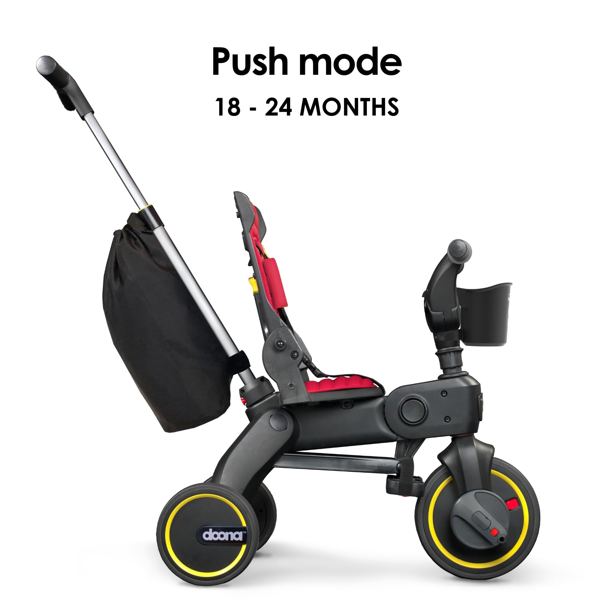 Foto 4 pulgar | Cochecito De Triciclo Para Niños Pequeños Doona Liki Trike S3 Premium Grey - Venta Internacional.