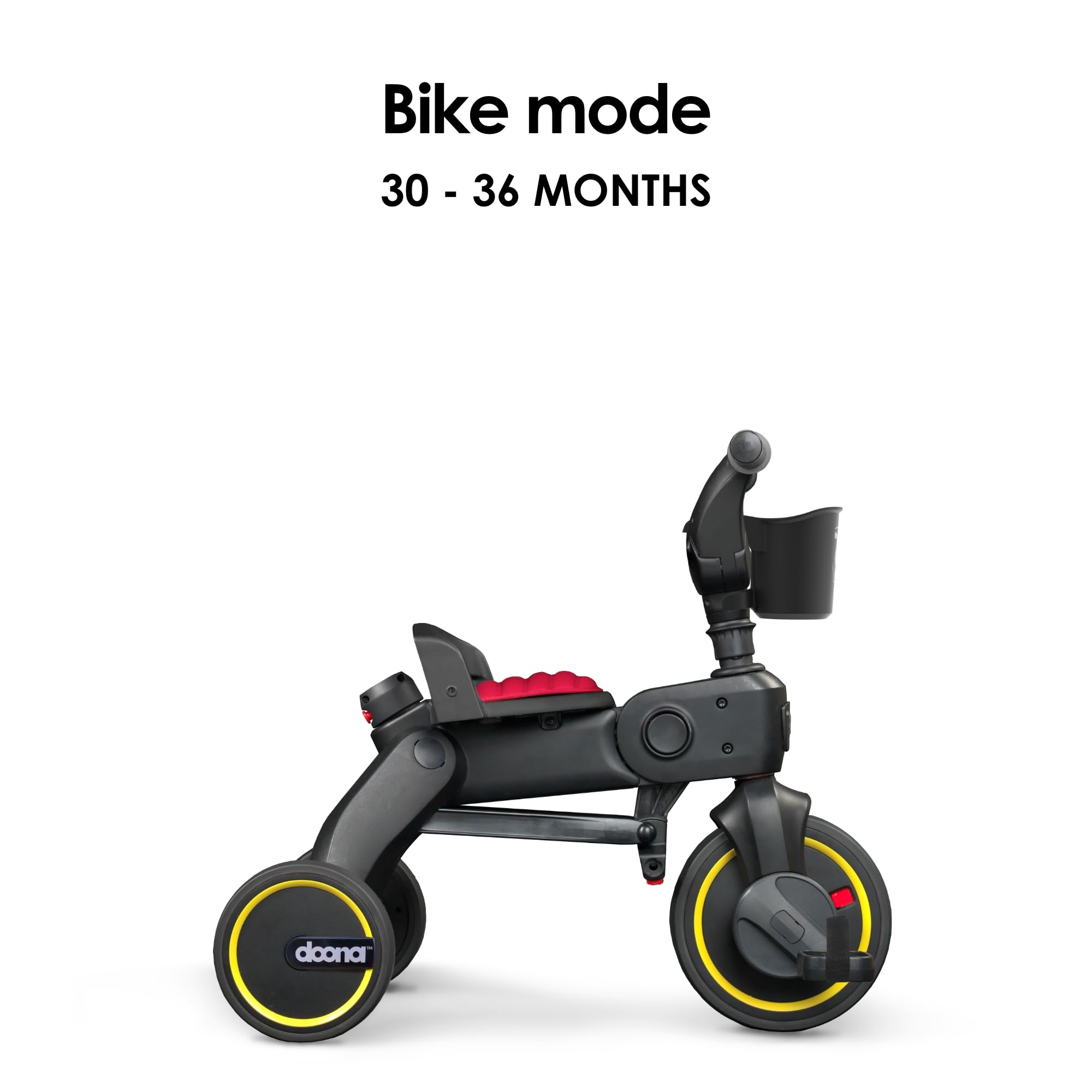 Foto 5 | Cochecito De Triciclo Para Niños Pequeños Doona Liki Trike S3 Premium Grey - Venta Internacional.