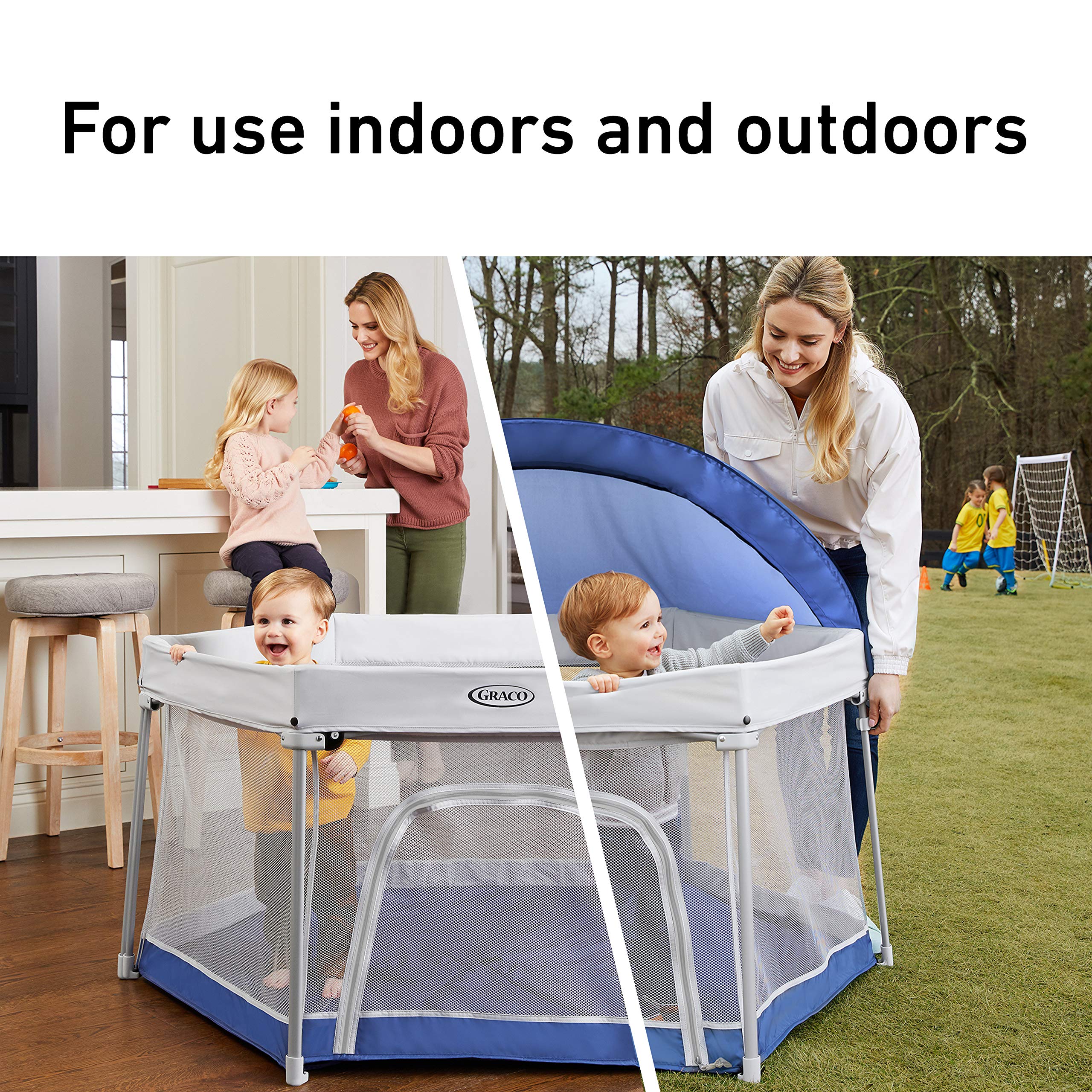 Foto 6 pulgar | Playard Graco Pack 'n Play Litetraveler Lx Con Toldo Uv - Venta Internacional.