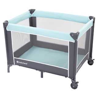 Foto 1 | Playard Portátil Baby Trend Twinkle Blue Con Ruedas De Bloqueo - Venta Internacional.