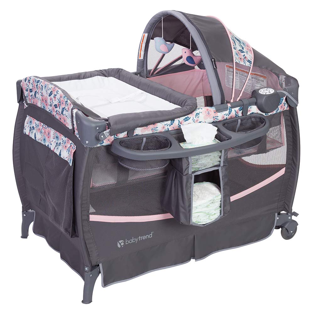 Guardería Playard Baby Trend Deluxe Ii Bluebell - Venta Internacional.