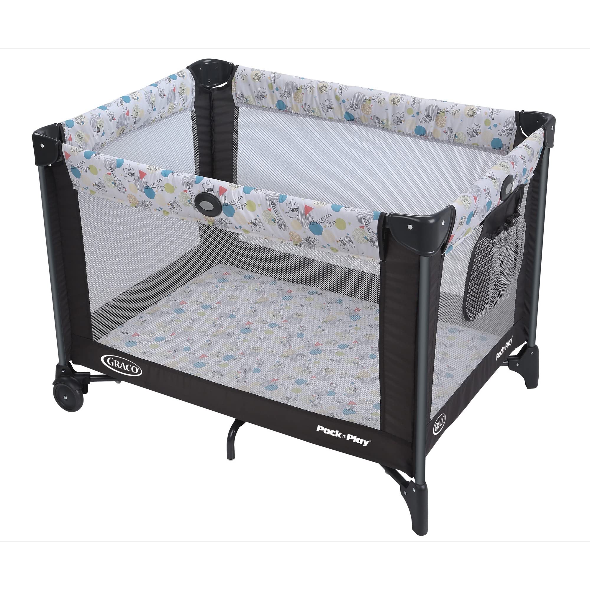 Pulsador Portátil Playard Graco Pack And Play Carnival - Venta Internacional.