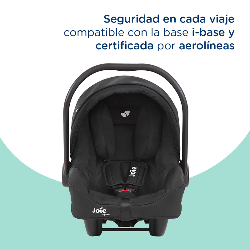 Foto 9 pulgar | Carriola Ijuva Portabebe Joie Travel System 3 Alturas Upf 50