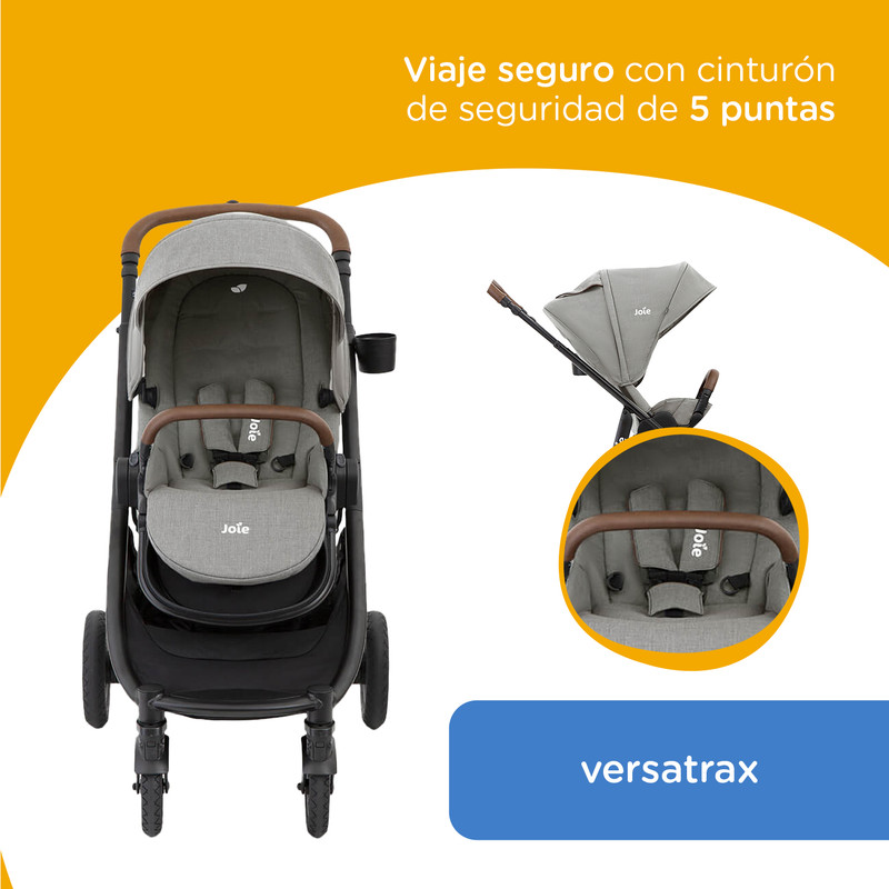 Foto 3 pulgar | Carriola Paseo Bebe Joie Versatrax Multifuncional Reversible Rosa