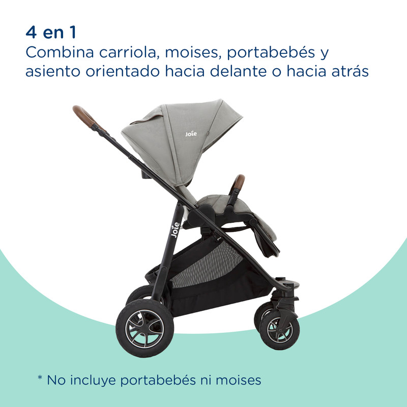 Foto 6 pulgar | Carriola Paseo Bebe Joie Versatrax Multifuncional Reversible Rosa