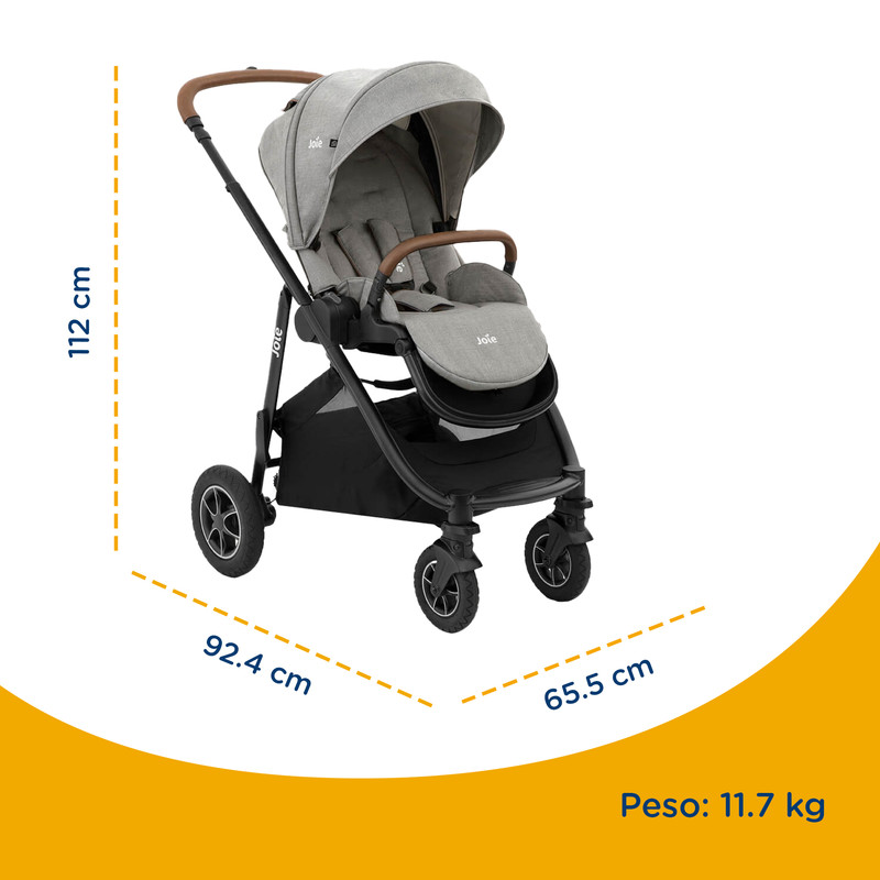 Foto 9 pulgar | Carriola Paseo Bebe Joie Versatrax Multifuncional Reversible Rosa