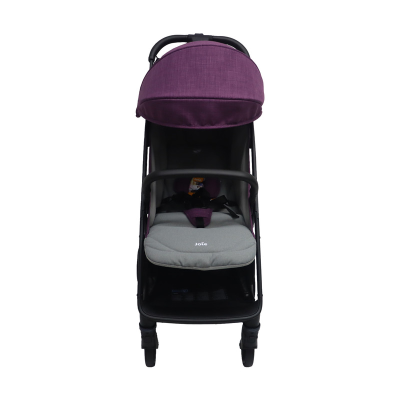 Carriola Pact Pro 3 En 1 Joie Reclinable Cinturón 5 Puntos Morado