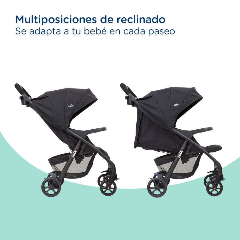 Foto 2 | Carriola Muze Lx Joie Espaciosa Plegable Cinturón 5 Puntos
