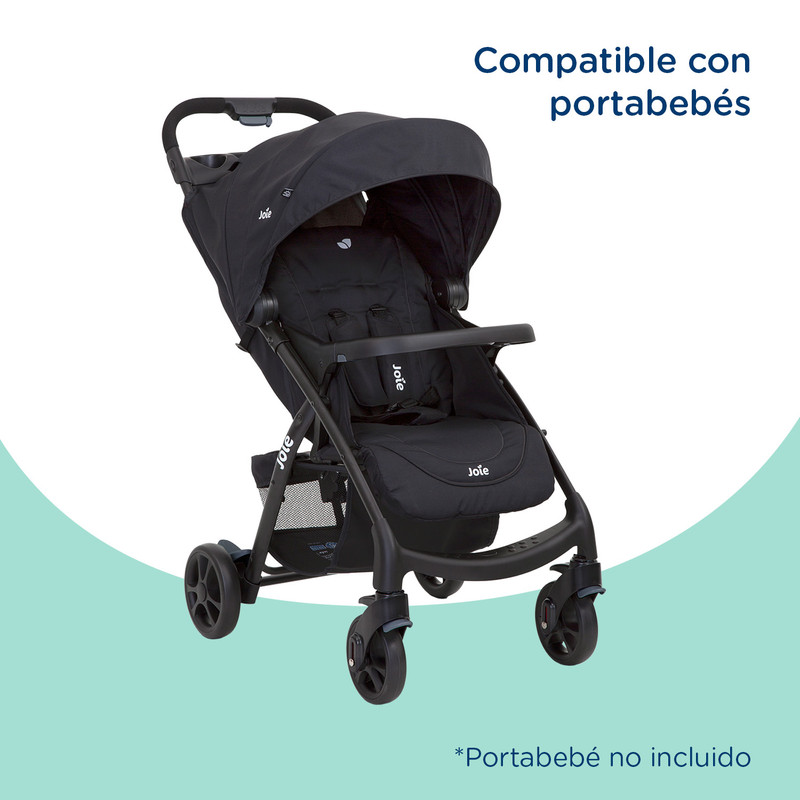 Foto 6 | Carriola Muze Lx Joie Espaciosa Plegable Cinturón 5 Puntos