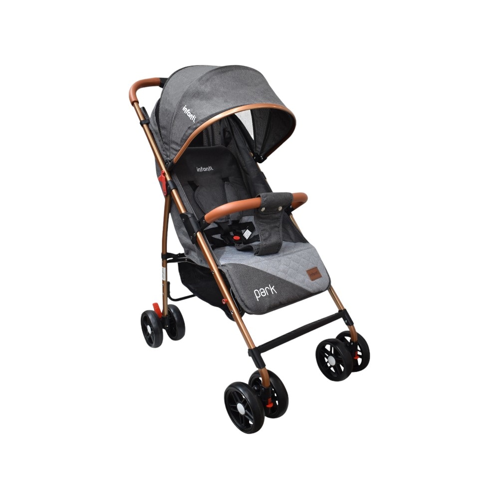 Carriola Infanti Park Color Gris Ligera Y Portátil $1,499