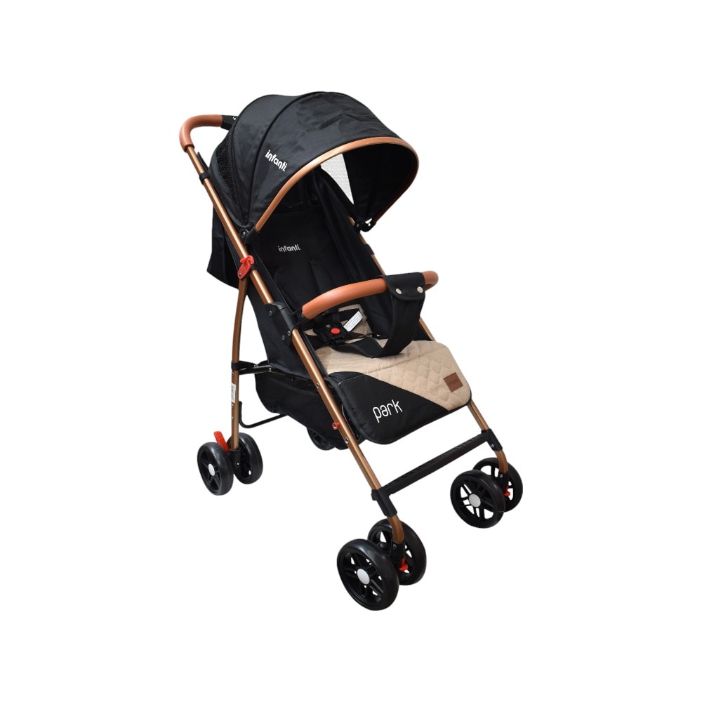 Carriola Infanti Park Color Black Ligera Y Portátil $4,499