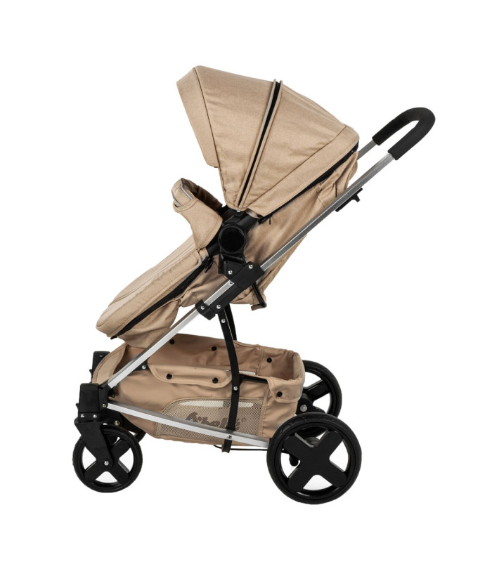 Foto 7 | Carriola De Viaje Para Bebe Plegable Ligera Con Portabebe - Beige