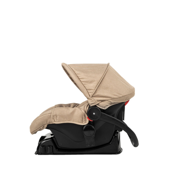 Foto 9 pulgar | Carriola De Viaje Para Bebe Plegable Ligera Con Portabebe - Beige