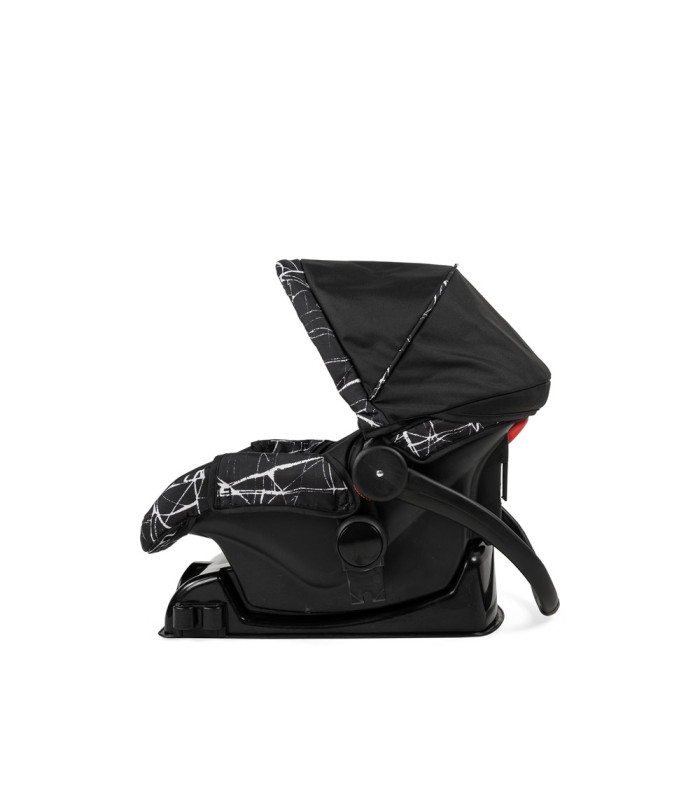 Foto 8 | Carriola de Viaje para Bebe Plegable con Portabebe Negro